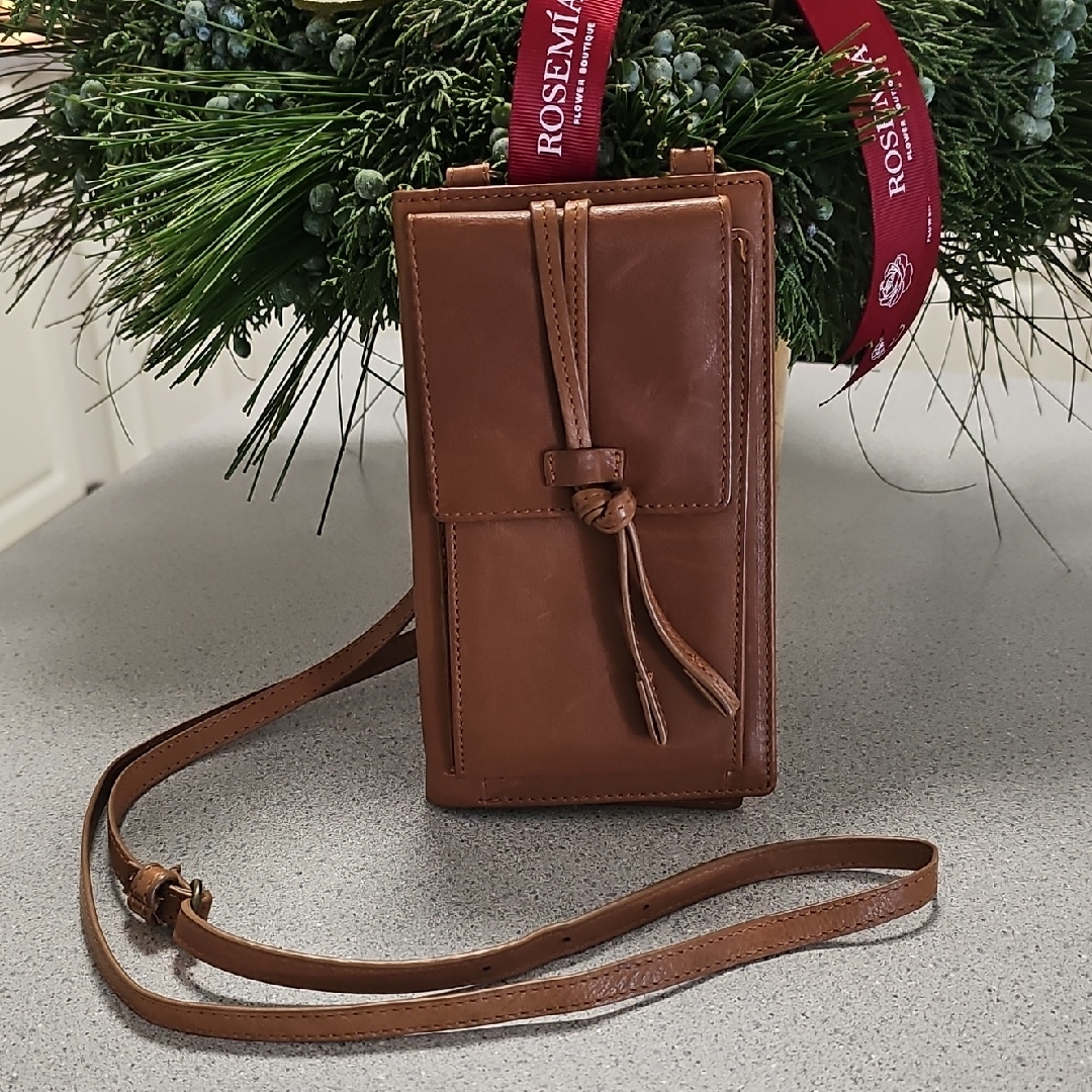 Lucky Brand Tan Leather Shoulder Bag Wallett Lucky Brand Genuine Leather